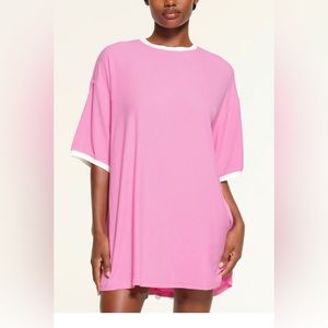 SKIMS soft lounge ringer T shirt mini dress M